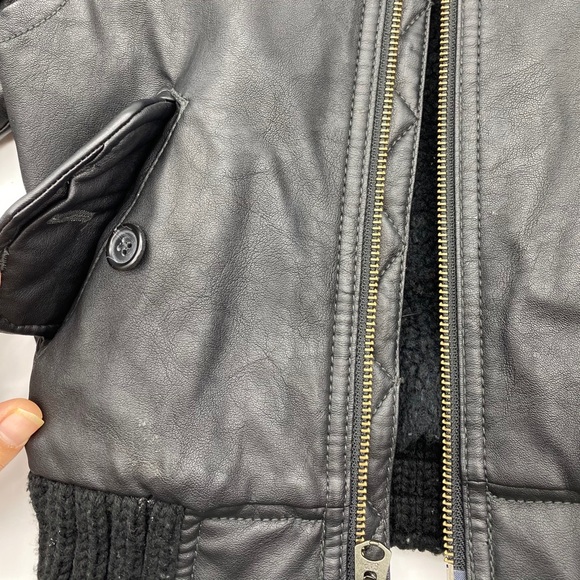 Kids leather jacket - Picture 3 of 6